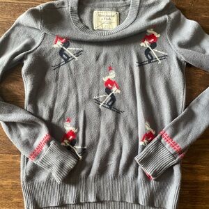 Abercrombie & Fitch Charcoal Knit Sweater